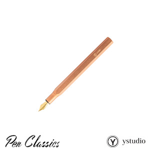 ystudio Classic Desk Pen Fountain Pen - Copper