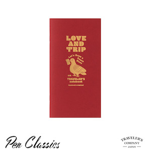 Traveler's Notebook Regular Refill - Love and Trip