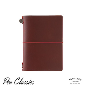 Traveler's Notebook Passport - Love and Trip Red