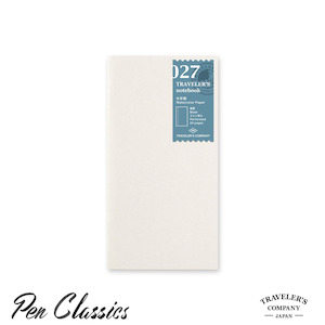 Traveler's Notebook Regular Refill 027 - Watercolour Paper