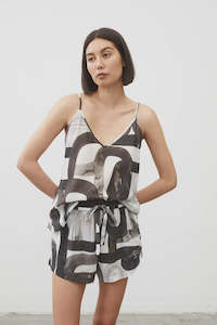 Unclassified: karesansui organic cotton voile cami - sample