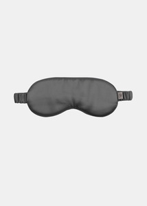 Silk Eye Masks: Charcoal silk eye mask