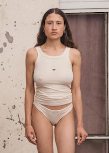 Baserange Heart Tank (Undyed)