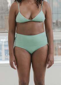 Baserange Highwaist Bell Pants (Telu Green)