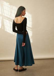 Ballerine dress (Bleu Sarcelle)