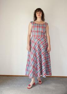 Exclusives: Cleo Dress (Gelato Tartan)