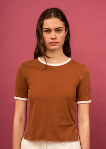 150 Or Under: Gracie Tee (Cinnamon & Creme)