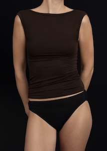 Kye Intimates Recline Bateau Sleeveless (Espresso)