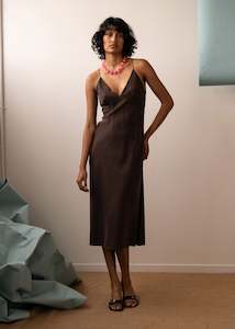 Last Ones: Roberta Dress (Carob)