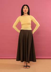 Frances Skirt (Chocolate)