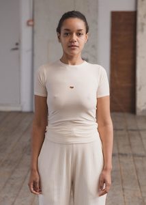 Baserange Heart Tee (Undyed)