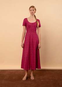 Exclusives: Margot Dress (Dragonfruit)