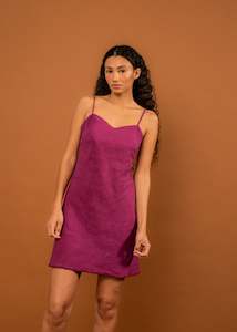 Sample Sale 11: Marla Dress Magenta (Sample)