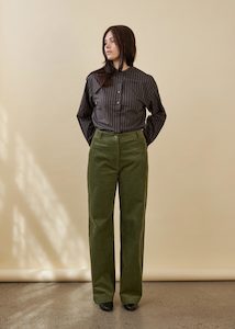 Sample Sale 11: Audrey Cords Artichoke (Second)