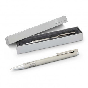 LAMY Logo Pen - Brushed Stainless Steel Pens Online NZ