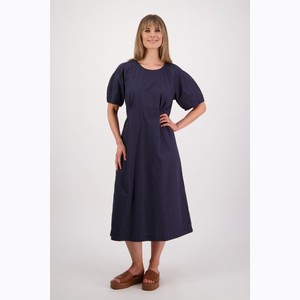 Products: Briarwood - Steph Ink Cotton Poplin Dress - Peonies of Martinborough