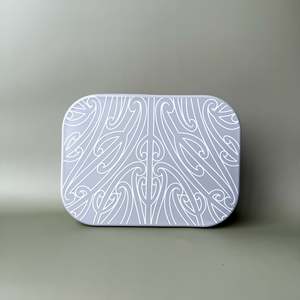 Marama Grey/Blue Silicone Lunchbox