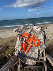 Aio Aroha Kakahu: MĀORI PUFF PRINT TIHATE CAMO
