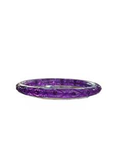 PURPLE GLITTER BANGLE
