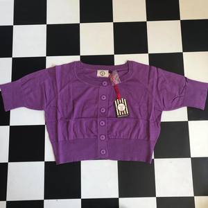 Cardigan Jackets: BANNED LAVENDER CARDIGAN - PLUS SIZE