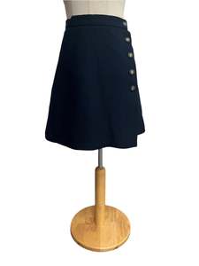 HEADQUARTERS NAVY SKIRT | 8