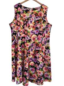 Sale: GRAND DIVA  - ROSE DRESS SZ 24