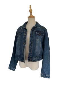 Sz 18: CITY CHIC CROP DENIM JACKET  | S/18