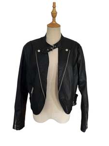 Sz 18: CITY CHIC BIKER JACKET  | S/18
