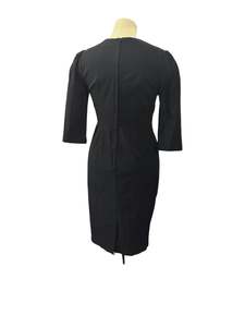 Sz 18: COLLECTIF BLACK WIGGLE DRESS SZ 18-20