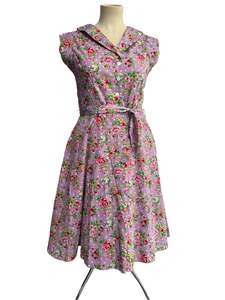 Sz 18: LADY VINTAGE - ROSE DRESS SZ 18