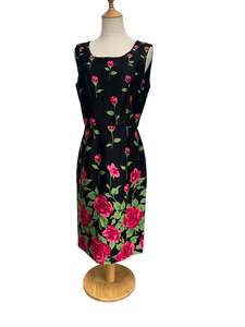 Sz 12: PRETTY ROSE PENCIL DRESS | 12