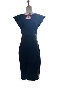 DEVOL BLACK & RED WIGGLE DRESS SZ M