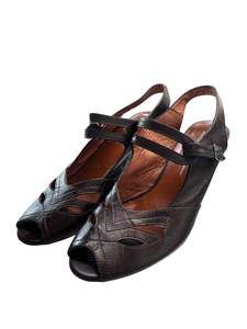 REMIX LEATHER SLINGBACKS | 8.5