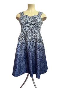 Sz 16: CITY CHIC BLUE FLORAL DRESS SZ S/16