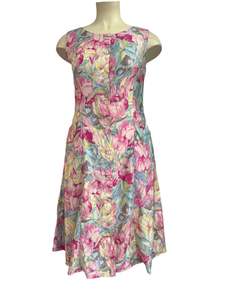 PASTEL PETAL DRESS SZ 14