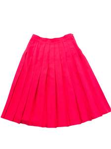 Sz 15: PINK PLEAT SKIRT SZ 14