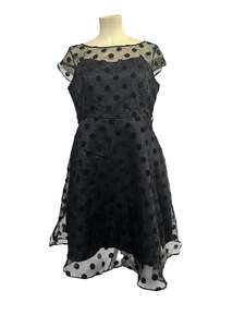 LINDY BOP POLKADOT ORGANZA DRESS | 22
