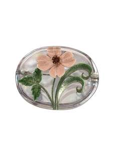 Brooches 2: PASTEL PETAL LUCITE BROOCH
