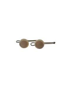 Cufflinks: EDWARDIAN MOTHER OF PEARL BUTTON CUFFLINKS