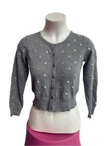 Cardigans: PRINCESS HIGHWAY - GREY CARDY SZ 8