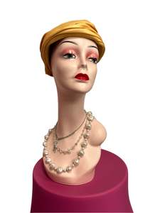 Hats Headwear: GOLD VINTAGE HAT