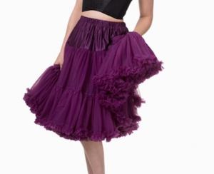 AUBERGINE DOUBLE PETTICOAT