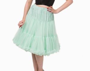 Petticoats: MINT DOUBLE PETTICOAT