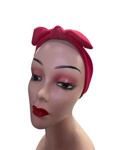 PINK BOW HAIR BAND