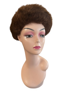 BROWN FUR HAT
