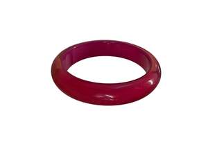 Preloved Bangles: PINK GLITTER BANGLE