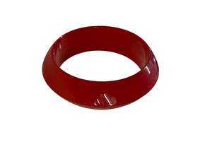 Preloved Bangles: RED TAPERED BANGLE