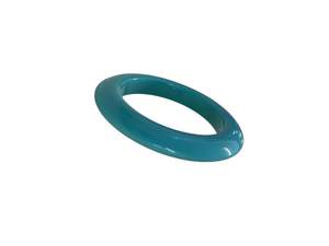 LIGHT BLUE TAPERED BANGLE