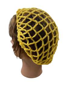 Preloved: KNITTED YELLOW SNOOD