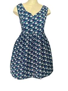 Sz 18: FERWOUR SWAN DRESS | 4x